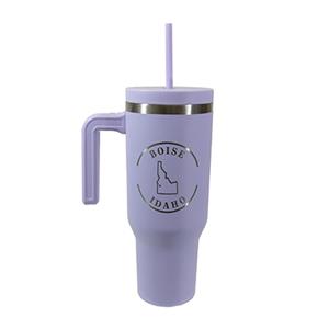 Image of HYDRA PEAK 40 OZ VOYAGER TRAVEL TUMBLER -  darklavender
